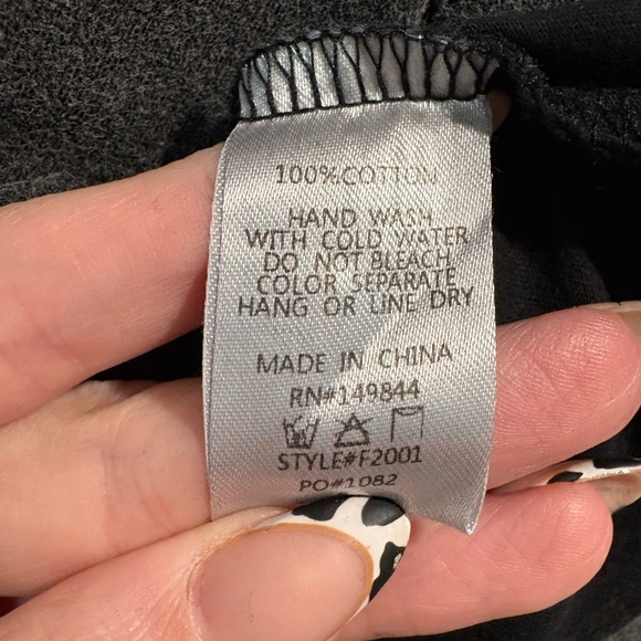 Zutter Gray Graphic Long Sleeve Shirt - Picture 4 of 4